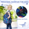 RAVUO Boys School Bag School Backpack with Chest Strap Children's