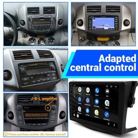 Toyota For Toyota RAV4 2006-2012 Android 13.0 Car GPS Navigation Wifi Radio Stereo OBD2