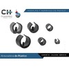 Regatón Tapón Cuadrado de 1 1/2" de Plástico Paq. 10