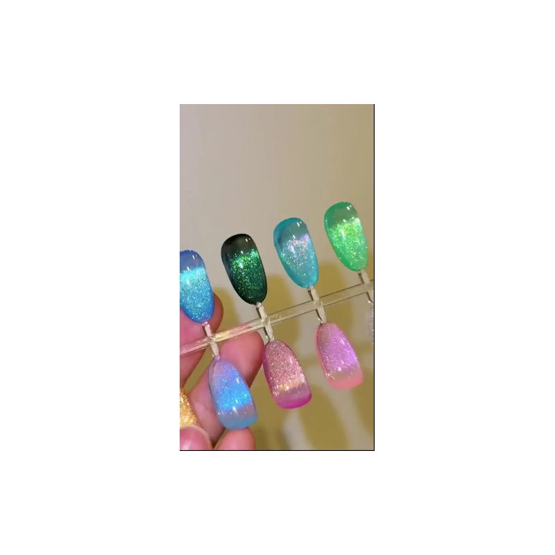 Miss Cherry Gel Semipermanente Efecto Brillo Gama Perla