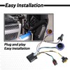 HIMARKLIF 2 Pcs Headlight Headlamp Socket Wiring Harness Compatible with