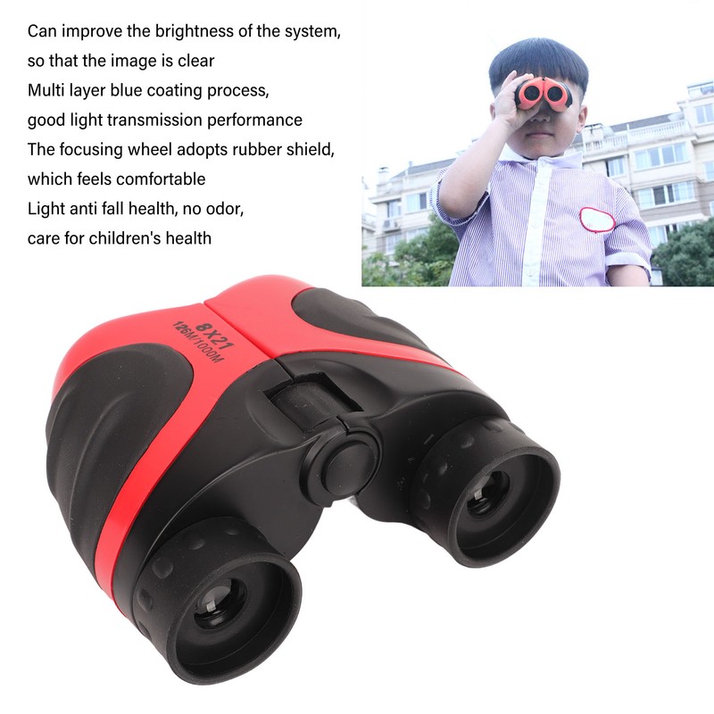 Children's Binocular HD Foldable Portable Mini High Magnification Kids Telescope