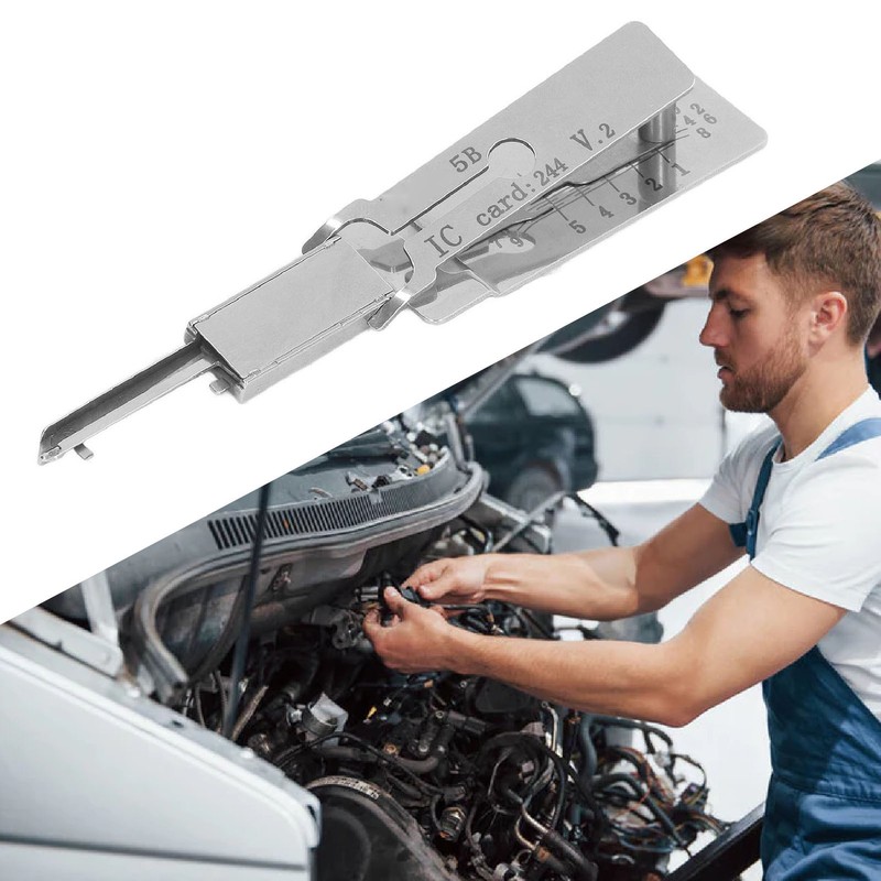 2 in 1 Pick and Hook Tool Stainless Steel Civilian