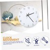 TEHAUX 3 Sets DIY Clock Mechanism Kit with Hands for