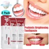 MS.Dear 2PCS Super Probiotic SP-6 Toothpaste, Probiotics Bright White Toothpaste,