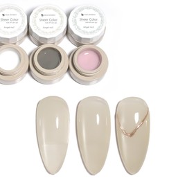 Sheer Color Gel "Angel" Sheer, Slightly Coloring, Gel Nail Art, Gel Nail Supplies, Nails, Gel Nail Art, Popular, Self Gel Nail, (SHEER COLOR★Angel [03], 03g), 0.1 oz (3 g)