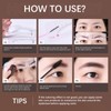 Sello De Cejas, Eyebrow Stencil stamp Kit, Polvo para Cejas