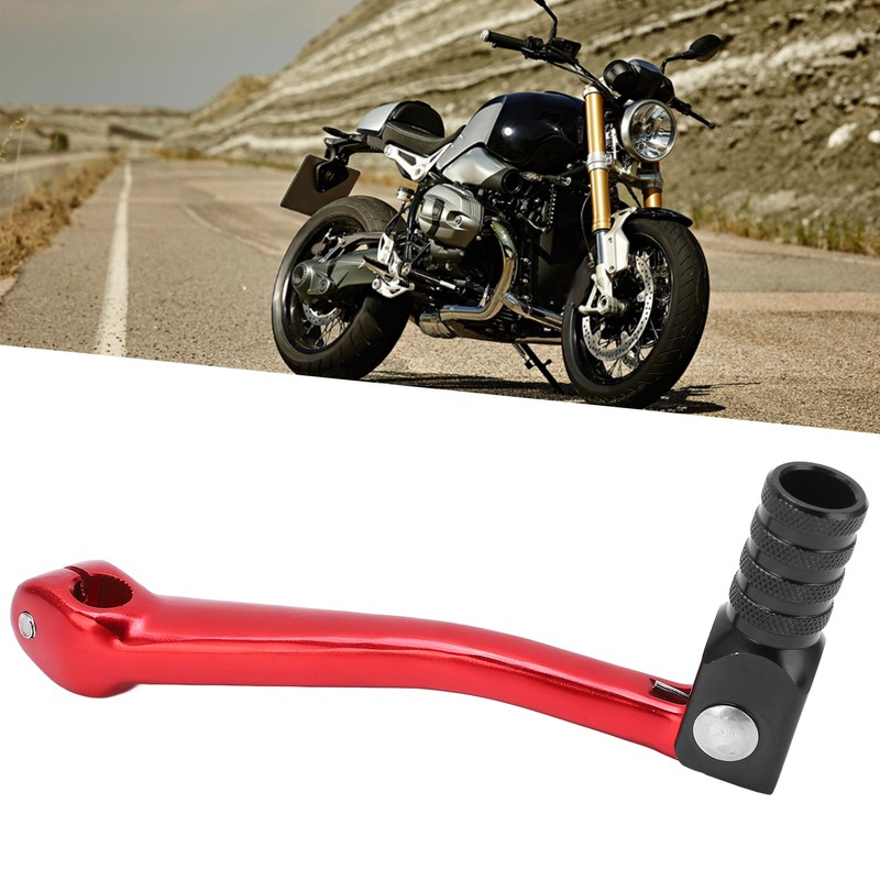 Motorcycle Kick Starter Lever Pedal Sensitive CNC Aluminium Universal Motorbike