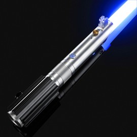 BSTSABER Upgrade App Control RGB Lightsaber, Smooth Swing 16 Sets Sound Effects 3 Light Effects and 16 Colors Change, Metal Light Saber for Adults Kids Cosplay Gift (RGB 16 Sound Effects-A)