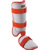 ZETT BLL324C Hitter Leg Guard Silver Gray x Red (1564)