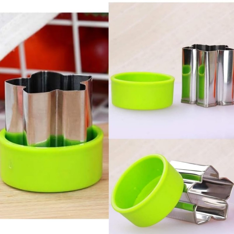 Vegetable Cutter Shapes Set, 27 Pack Mini Cookie Cutter, Mini