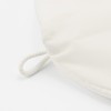 MUJI 44593561 Polyester Double-Sided Washing Net, Round/Small/Approx. 14.4 x 9.8