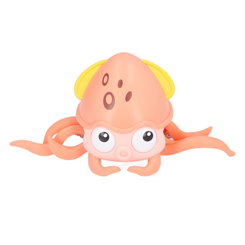 Octopus Bath Toys Electric Sensor Amphibious Floating Crawling Octopus Bathtub
