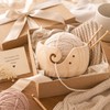 Wooden Yarn Bowl for Knitting & Crochet – Round Yarn