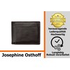 Josephine Osthoff Handtaschen-Manufaktur Men`s Leather wallet with 2 coin Compartments