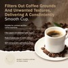 EDESIA ESPRESS - Korbfilterpapier für gewerbliche Kaffeemaschinen - 90/240 mm