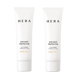 Hera Sunmate Protector 50ml x 2 Outdoor School UV Skincare Skin Protection / 헤라 선메이트 프로텍터 50ml x 2 야외 학교 자외선 스킨케어 피부보호