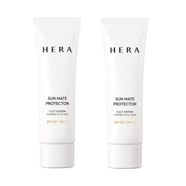 Hera Sunmate Protector 50ml x 2 Outdoor School UV Skincare Skin Protection / 헤라 선메이트 프로텍터 50ml x 2 야외 학교 자외선 스킨케어 피부보호
