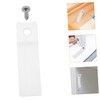 Zerodeko 40 Sets Non Slip Drawer Stops Clear Plastic Drawer