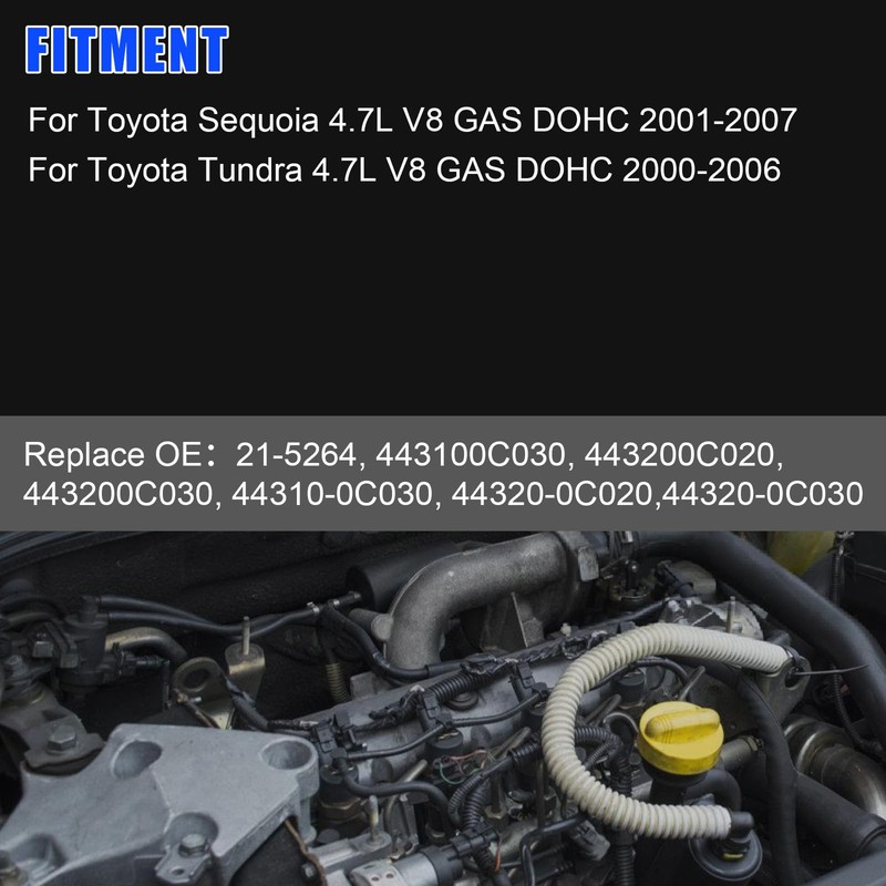 21-5264 Power Steering Pump with Pulley For Toyota Sequoia 4.7L
