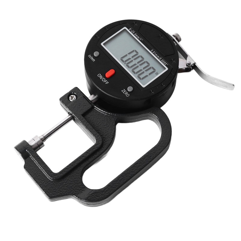 Digital Thickness Gauge High Accuracy Electronic Micrometer Thickness Meter 0.0005in