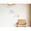 LikeU Nail Polish Rack Wall Mounted Shelf 2 Pack,Clear Acrylic