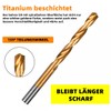 99 Piece Titanium Drill Bit Set: Drill Bit Set with