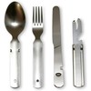 Classic German Army Stainless Steel Cutlery Set 4-Piece Camping Cutlery