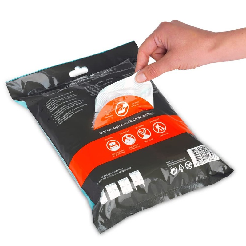 Brabantia PerfectFit Bolsas de basura (tamaño O/8 galones) de plástico