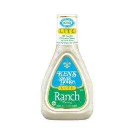 Ken's Steak House Lite Ranch Dressing,16 Fl Oz, (Pack of 2)