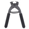 17cm Leather Hole Punch, Handheld Carbon Steel Leather Silent Pliers,