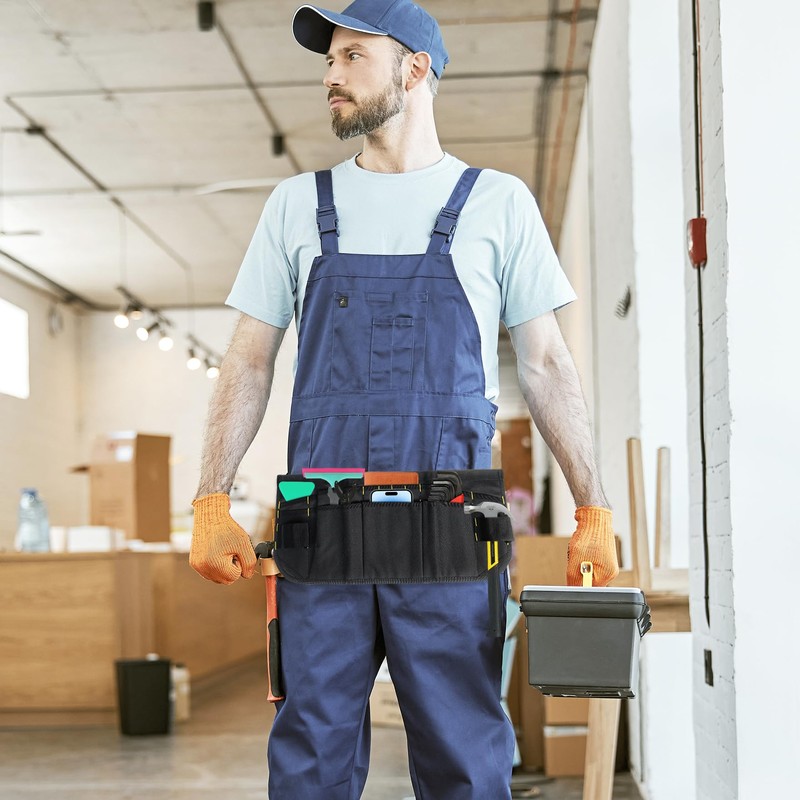 Klmnop Waist Tool Apron, Oxford Waterproof Window Tint Tool Belt