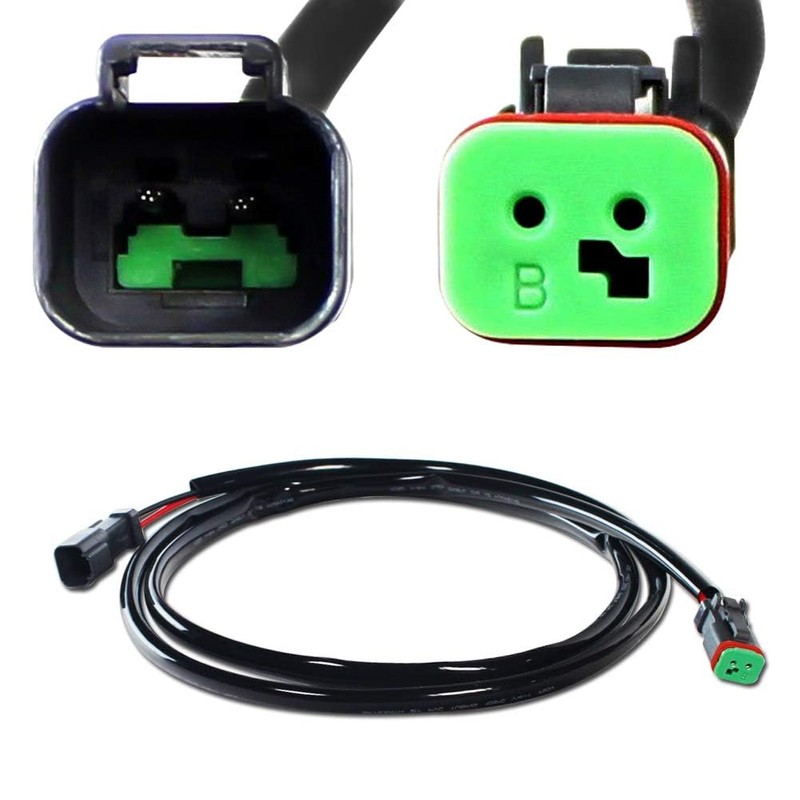 GTINTHEBOX 1PC 60" Heavy Duty Waterproof Deutsch Extension Harness Kit