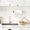 Fixwal Paper Towel Holder Under Cabinet, Single Hand Operable Wall