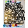 Big Set x 100 Tattoo Stencils for Glitter Tattoos +