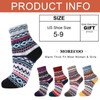 MORECOO Womens Socks Winter - Christmas Gifts for Women -