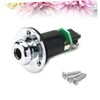 Kisangel Electric Guitar Input Jack with Strap Button Output Socket