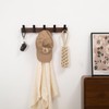 Jadorn Coat Rack Wall Mount - 15.7 Inches Walnut Wood