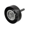 febi bilstein 30859 Pulley for V-Ribbed Belt with Screw Black