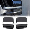 ACLONG Tow Mirror Cover Caps Glossy Black Left & Right