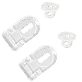 Clear Acrylic Padlock - Pack of 2