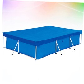 BESPORTBLE Waterproof Rain Cloth Cover Outdoor Covers Swimming Pool Accessories Dust Covering Pool Floor Pool Solar Cover Mesh Pool Cover Big Pool Frame Pool Tarp Pool with Pe Pool Cover Blue
