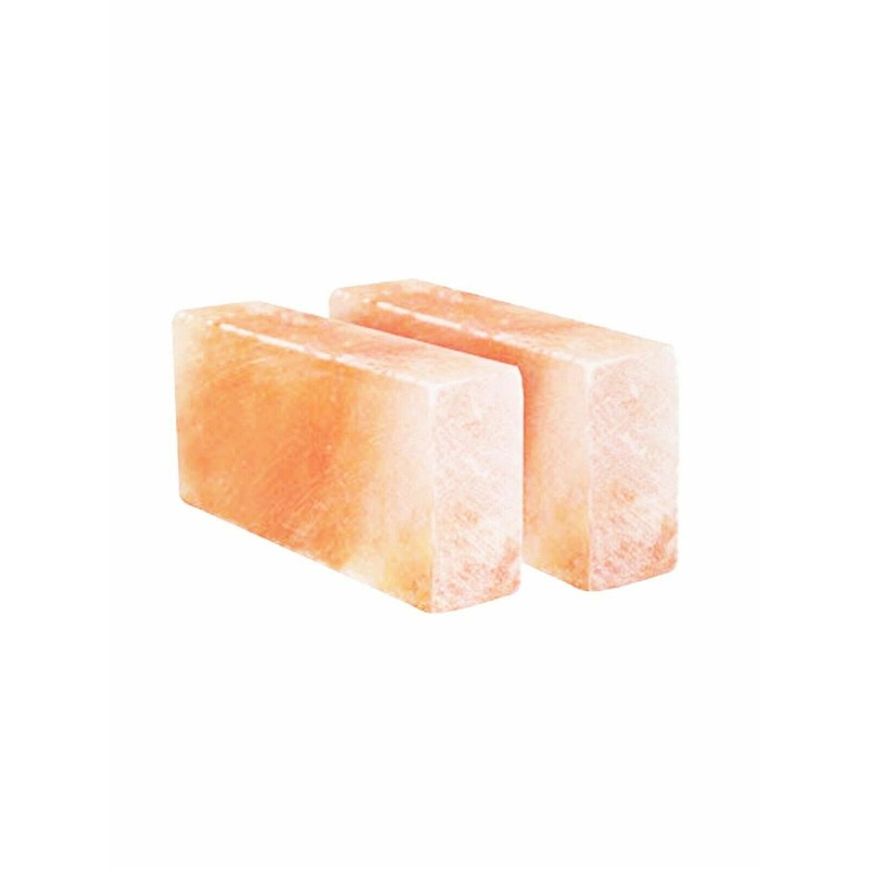 Pink Salt Bricks for Foot Therapy Relaxation 8x4x2 Detox Blocks