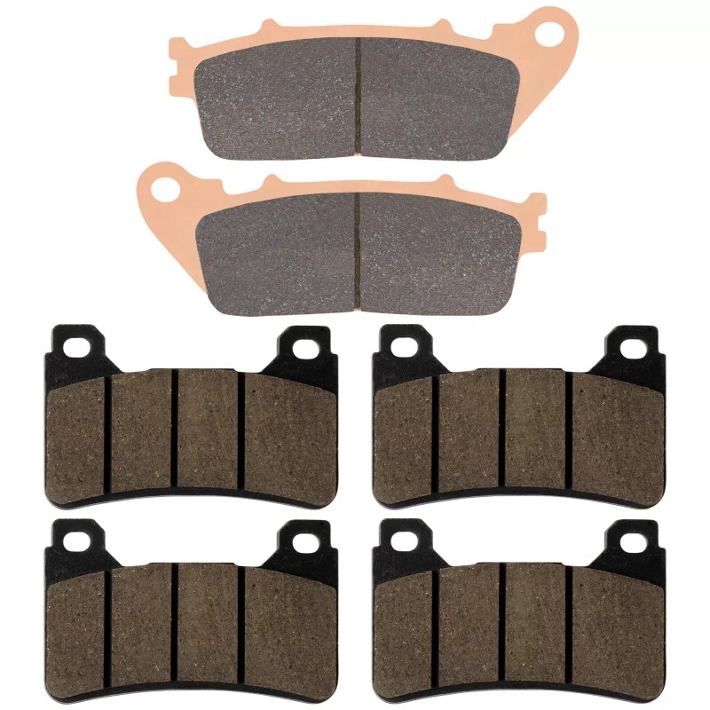 Caltric Front Rear Brake Pads for Honda CB1000R CB 1000R