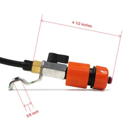 The ROP Shop | Water Attachment Kit for Stens 635-400, 635400 Cutquik Saw Tool Hardware