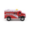 Mighty Fleet Toughest Minis 5" Tough Cab Ambulance Toy w/Lights