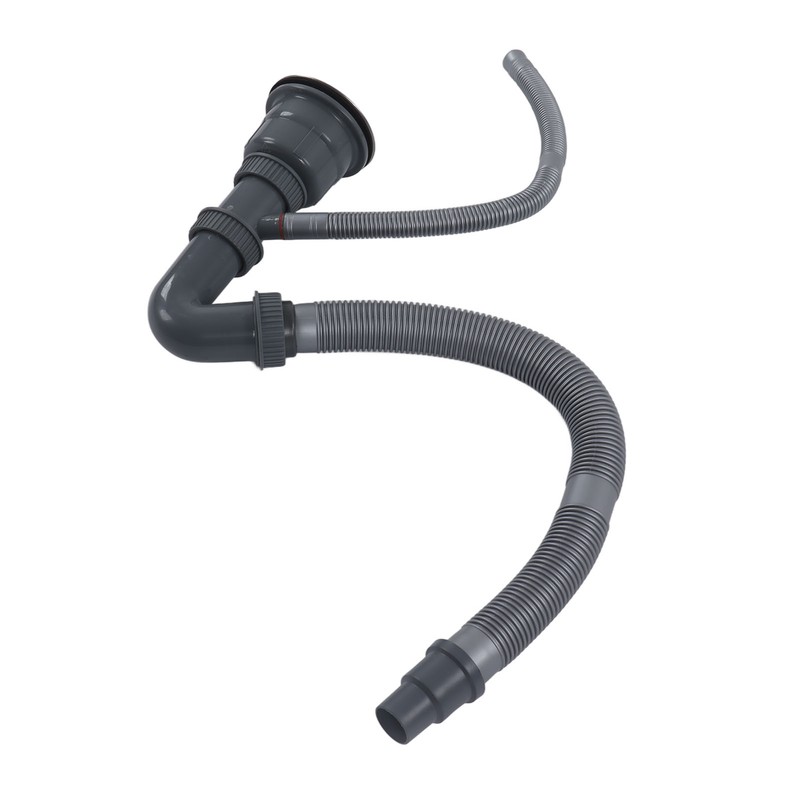 Kitchen Sink Strainer Drain Hose Single Sink Drain Set Kitchen