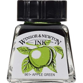 Winsor & Newton 1110030 30 ml Bottle of Calligraphy Ink for Fountain Pens or Nibs, Can be Blended with One Another, Non-Fading and Durable Colour