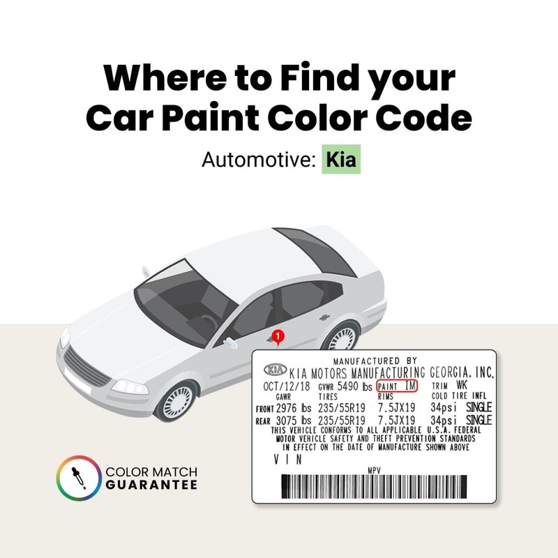 TouchUpDirect KCS Sparkling Silver Compatible With Kia Exact Match Touch