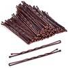Large Bobby Pins Brown,MORGLES 2.75" Jumbo Hair Pins Brown Long